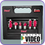 Freud Frame and Molding Router Bit Set